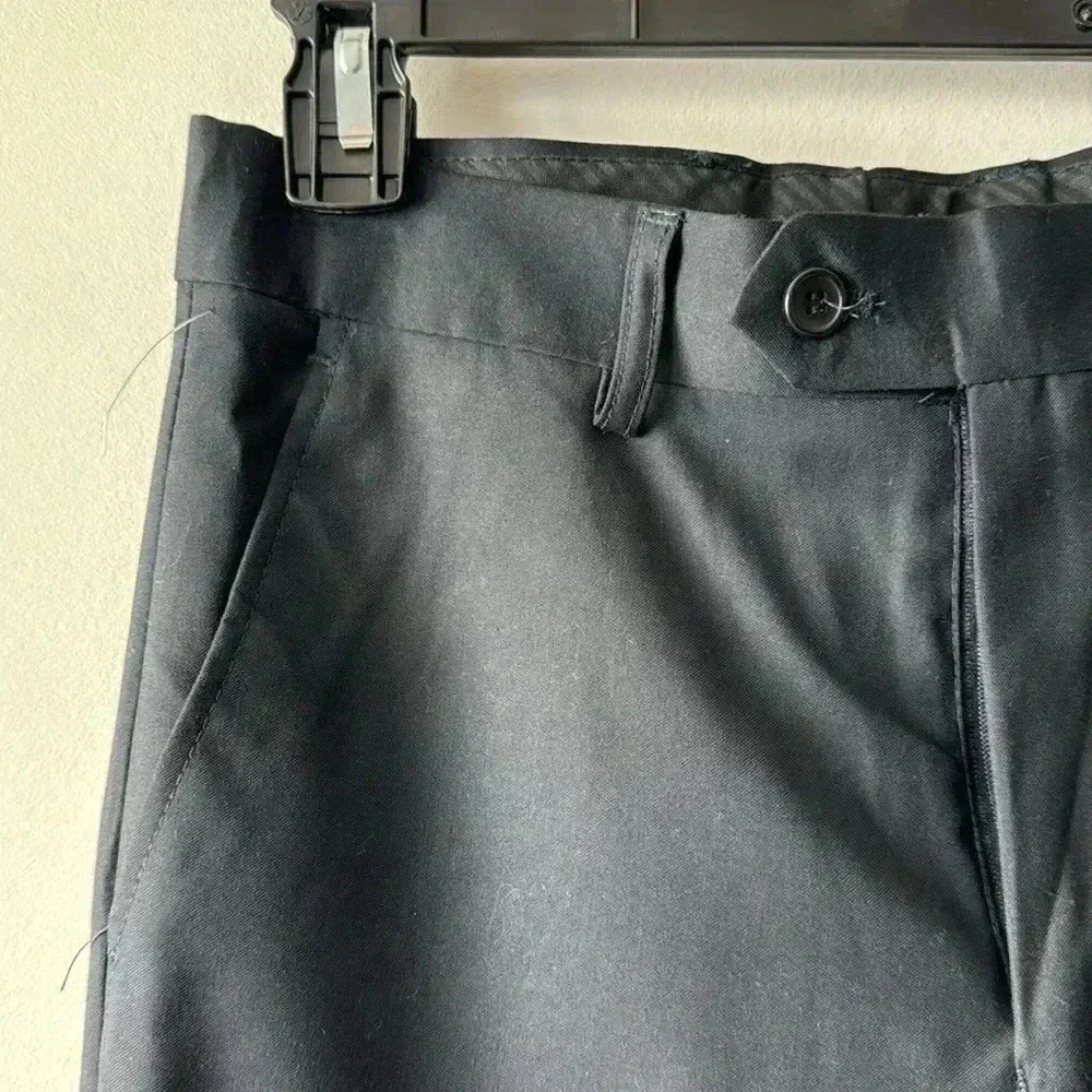 Isaac Michael Boys Black Dress Pants Size 14